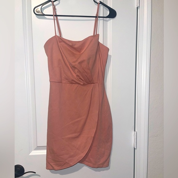 Lulus Drinks On Me Mauve Pink Sleeveless Pleated Bodycon Dress - Picture 3 of 11